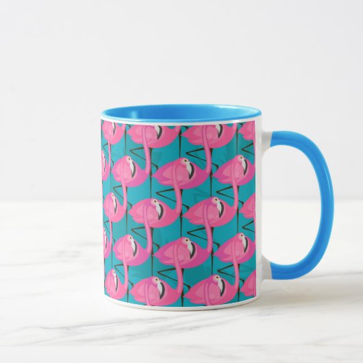 Neon Flamingos Mok (Rechts)