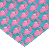 Neon Flamingos Tafelkleed (Gekanteld)