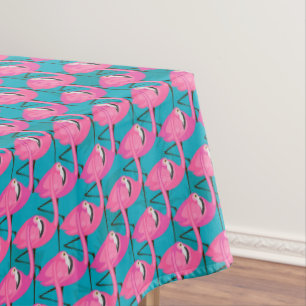 Neon Flamingos Tafelkleed