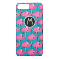 Neon Flamingos | Voeg je Initiaal toe