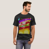 Neon flash bevroren hartslag t-shirt (Voorkant volledig)