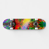 Neon Flash Graffiti-skateboard Skateboard (Horizontaal)