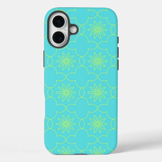 Neon Flora Case-Mate iPhone Case (Achterkant)