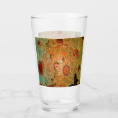 Neon Floral #2 Glas (Achterkant)
