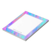 Neon Flow Persoonlijk Notitieblok 14 cm x 15 cm (Gedraaid)