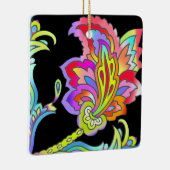 Neon Flowers Keramisch Ornament (Rechts)