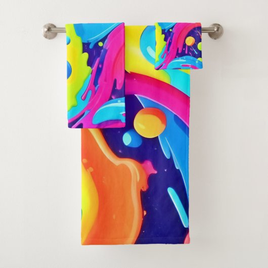 Neon Fluid Art (En situation)