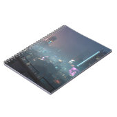 Neon Fog Cyber City Carnet (Côté gauche)