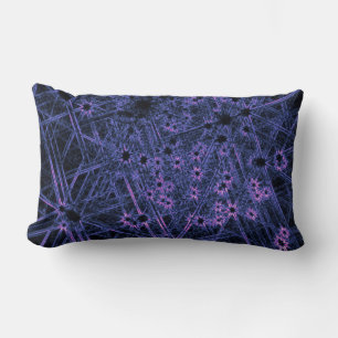 Neon foncé Oreiller Abstrait