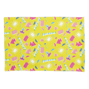 Neon FRIENDS™-pictogrampatroon Kussensloop