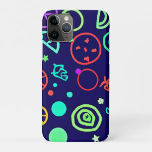 Neon Fruits Patroon Kleuren iPhone 11 Pro Hoesje
