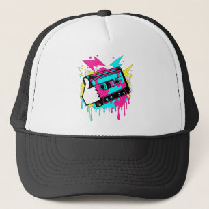 Neon Funk Thumbs-Up Trucker Pet