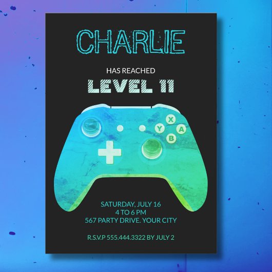 NEON GAME CONTROLLER KAART