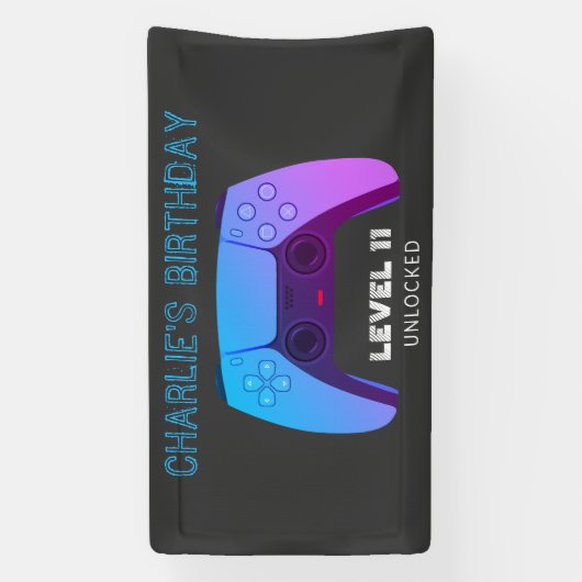 NEON GAMER-CONTROLLERNIVEAU OMHOOG SPANDOEK (Verticaal)