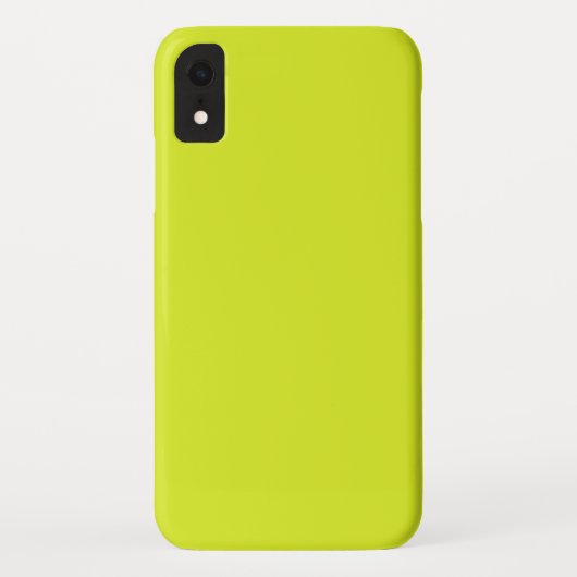 Neon geel Case-Mate iPhone case (Achterkant)