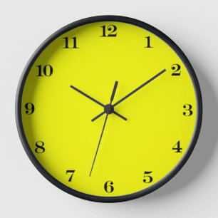 Neon Geel Effen Kleur