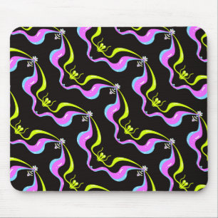 Neon Geluidsgolf Muismat
