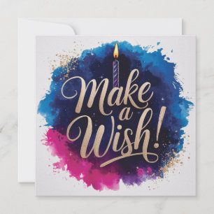 Neon Gelukkig Verjaardag Ontwerp Kaart