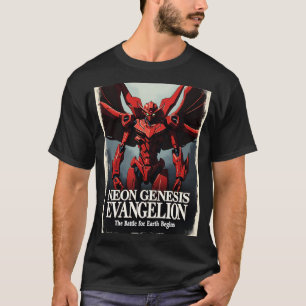Neon Genesis Evangelion De Strijd T-shirt