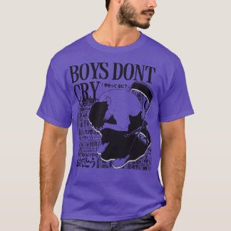 Neon Genesis Evangelion Shinji Ikari Boys Dont Cry T-shirt