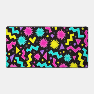 Neon geometrische chaos bureaumat