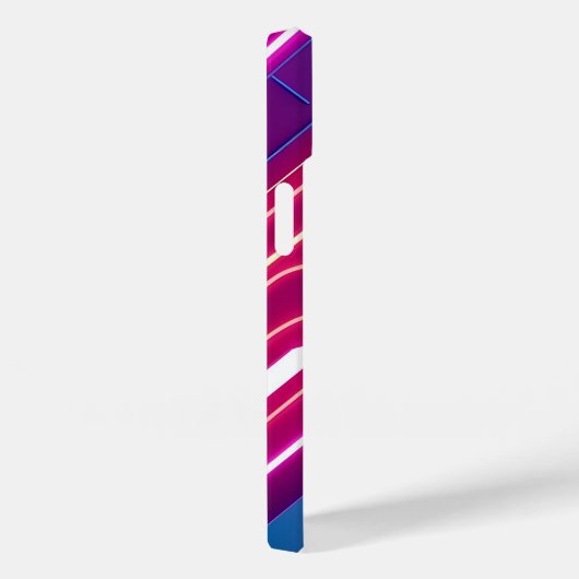 Neon Geometrische Gloed Case-Mate iPhone Case (Achterkant / Rechts)
