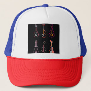 Neon gitaren trucker pet