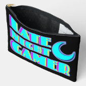 Neon Glitch Gamer Zak | Synthwave Tech Etui (Open)