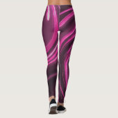 Neon Gloed Leggings (Achterkant)