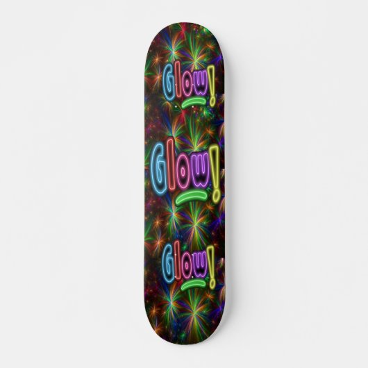 Neon Glow Board Skateboard (Voorkant)