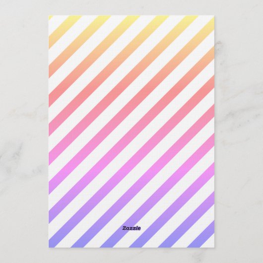 Neon glow bowling boy theme invitation (Dos)