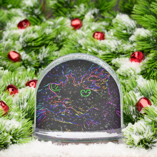 Neon Glow Cat (Noël)