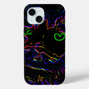 Neon Glow Cat