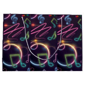 Neon Glow Disco Dance Verjaardagsfeest Groot Cadeauzakje (Achterkant)