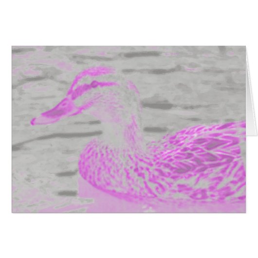Neon Glow Duck (Voorkant Horizontaal)
