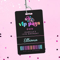 Neon Glow Karaoke Verjaardag VIP Pas Aangepast Fee