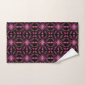 Neon Glow Light Sticks Abstract patroon Bad Handdoek (Handdoek)