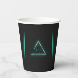 Neon Glow Paper cup Papieren Bekers