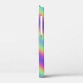 Neon Glow Rainbow Stripe iPhone / coque ipad (Verso / Gauche)