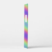 Neon Glow Rainbow Stripe iPhone / coque ipad (Verso / Droite)