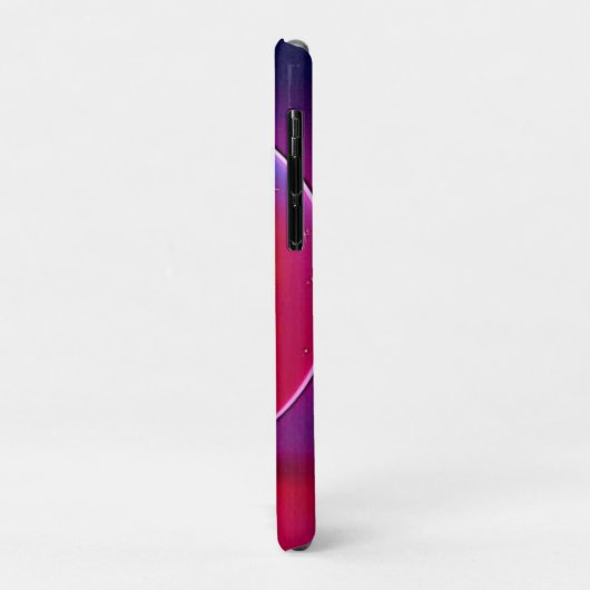 Neon Glow Smiley Face Case-Mate iPhone Case (Achterkant/links)