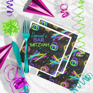 Neon Glow Stick Bar Mitzvah ID991 Servet