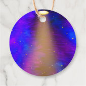 Neon Glow Teken Karaoke Verjaardagsfeestje Dank u Bedankjes Labels (Achterkant)