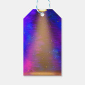 Neon Glow Teken Karaoke Verjaardagsfeestje Dank u Cadeaulabel (Achterkant)