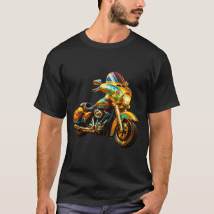 Neon Gold Cruiser – Elektrische Toermotorfiets Te T-shirt
