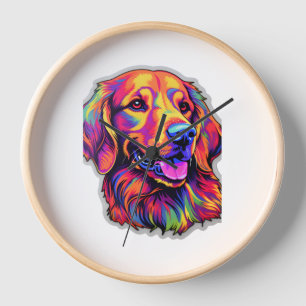 Neon Golden Retriever