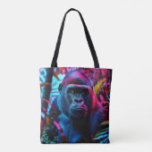 Neon Gorilla Draagtas (Achterkant)