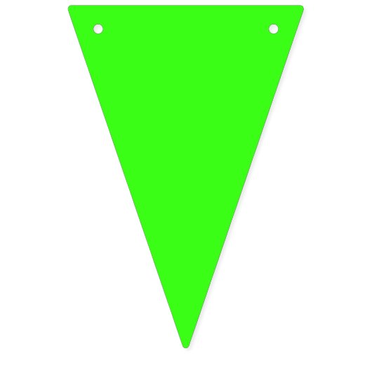 Neon Gradient Thème Triangulaire Bannière de Bunta (Premier drapeau)