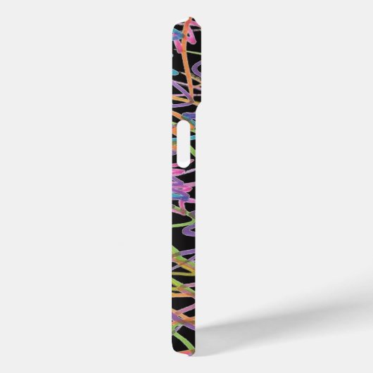 Neon Graffiti coque iphone (Verso / Droite)