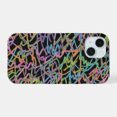 Neon Graffiti coque iphone (Verso Horizontal)